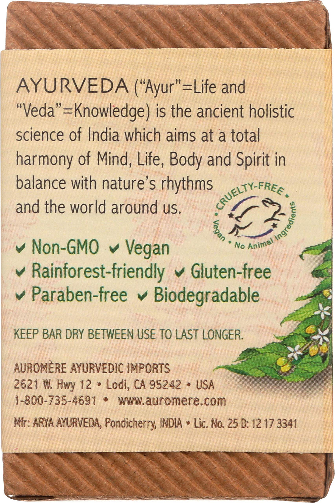 Sandalwood Soap (Sandalwood Oil Bar Soap) With Turmeric Extracts Handmade Herbal Soap (Aromatherapy) With 100% Pure Essential Oils All Natural Each 2.75 Ounces Pack Of 6 (16 Ounces) Auromere