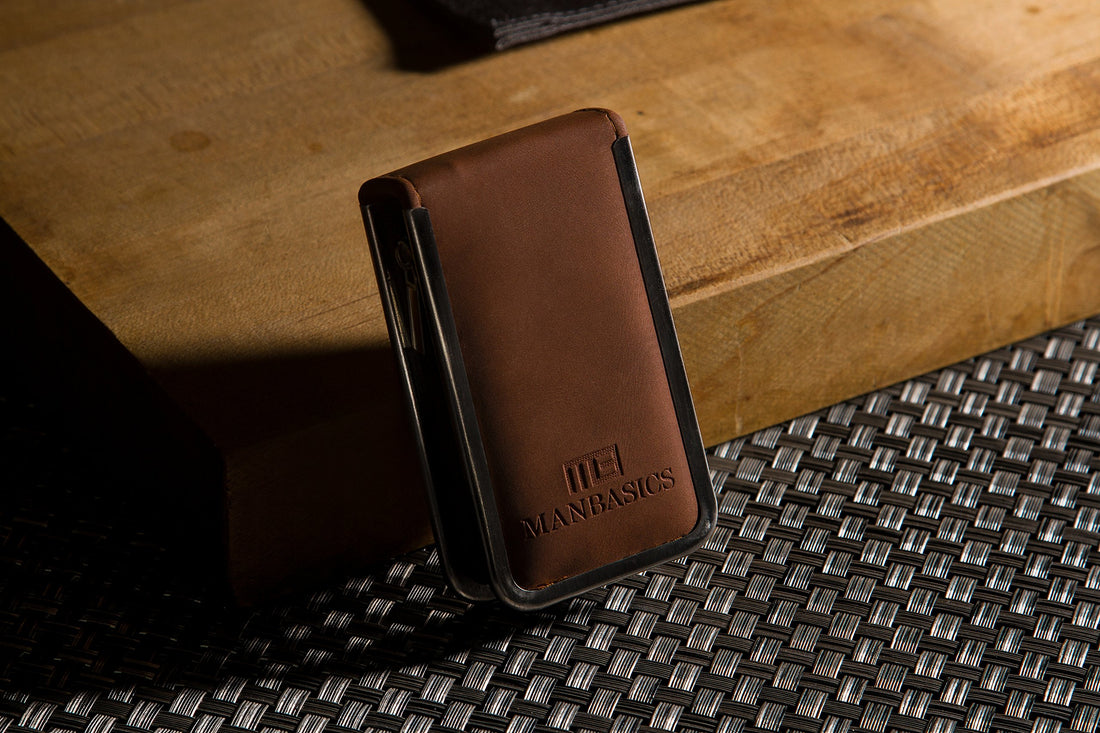 ManBasics Gifts for Him - Nail Clippers for Men - Stainless Steel Mens Nail Grooming Kit - Stocking Stuffers for Men