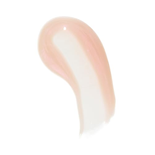 Revolution Beauty, Pout Bomb Plumping Lip Gloss, High-Shine for Glossy, Fuller & Plump Lips with Hyaluronic Acid & Peptides, Vegan & Cruelty-Free, Sheer Milky Nude, 0.15 Fl Oz