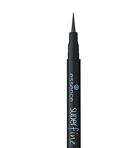 essence Superfine Eyeliner Pen Waterproof, Black by essence cosmetics