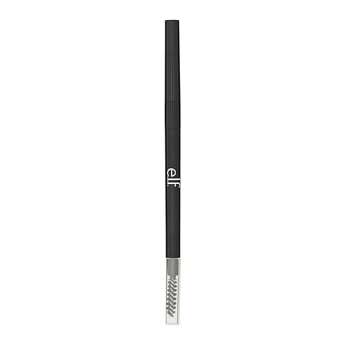 e.l.f. Ultra Precise Brow Pencil, Creamy, Micro-Slim, Precise, Defines, Creates Full, Natural-Looking Brows, Tames and Combs Brow Hair, Neutral Brown, 0.0017 Oz