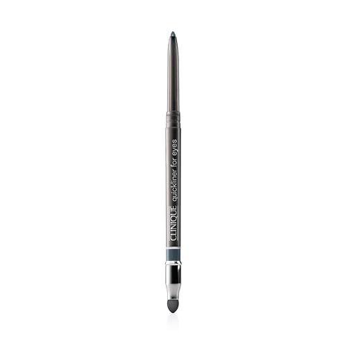 Clinique Quickliner For Eyes Eyeliner Pencil | Water Resistant, Smudge Resistant + Safe For Sensitive Eyes, Slate, 1 Count