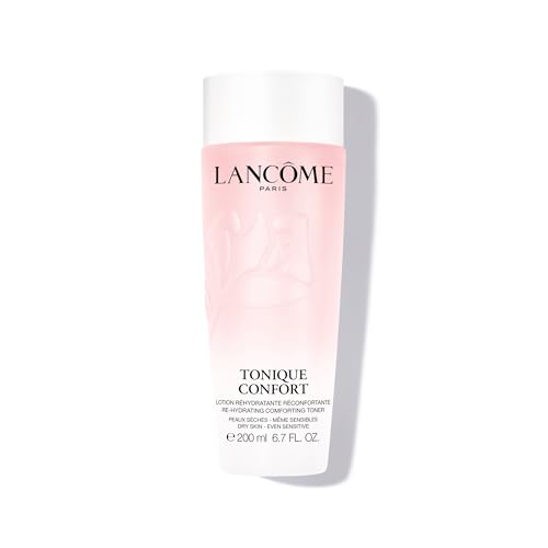 Lancôme Tonique Confort 24 HR Hydrating Milky Toner- Face Toner with Hyaluronic Acid, Acacia Honey, and Sweet Almond Oil for Visibily Softer, Smoother, Hydrated Skin - 6.7 Fl Oz
