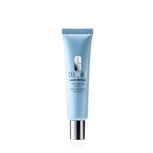 Clinique Even Better Pore Defying Face Primer With Hyaluronic Acid + Niacinamide For All Skin Types | Blurs Pores + Reduces Shine, 1 Fl Oz