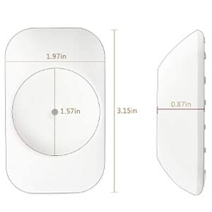 Baby Gates Wall Pads (4 Pack) - Safety Indoor Gate Protector With Compact Wall Cups - Saves Trim & Paint - for Dog, Pet, Child, Kid - Pressure Mounted Walk Through Guard