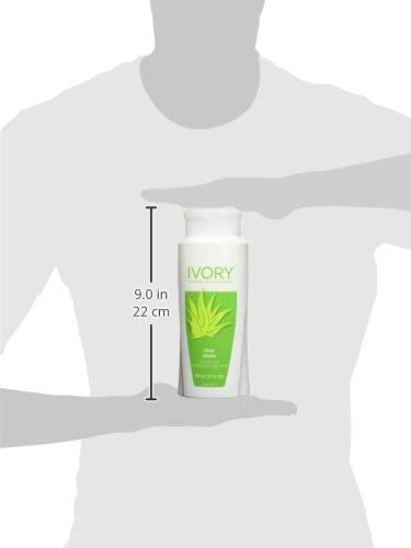 Ivory Aloe Scented Body Wash, 21 Fl Oz (Pack Of 2)