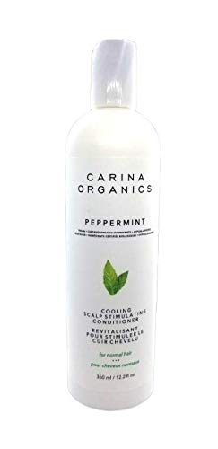 Carina Organics Peppermint Cooling Scalp Conditioner, 360 Milliliters