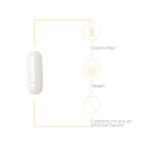 Integrative Therapeutics L-Theanine - L-Theanine to Support a Relaxed State* - Healthy Stress Response* - Vegan & Gluten-Free Amino Acid Supplement - 200 mg, 60 Capsules