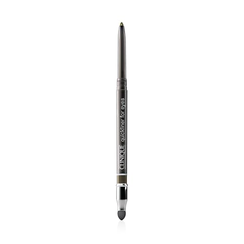 Clinique Quickliner For Eyes | Water Resistant, Smudge Resistant + Safe For Sensitive Eyes, True Khaki, 1 Count