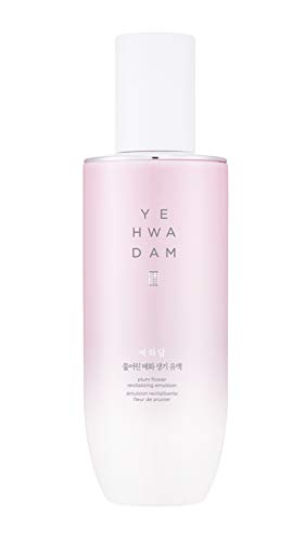 THE FACE SHOP Yehwadam Plum Flower Revitalizing Emulsion | Rich, Nourishing Eye Cream for Face Smooth & Nourishment | Moisturizing Under Eye Bags | Improves Face Skin Elasticity, 4.6 Fl Oz