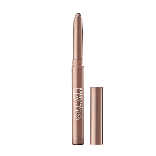 Covergirl Clean Eye Color, Bronze Glow, Eyeshadow Sticks, Ultra Creamy Formula, Lightweight, Buildable Formula, Lasts All Day, Smudge-Proof, 0.05oz
