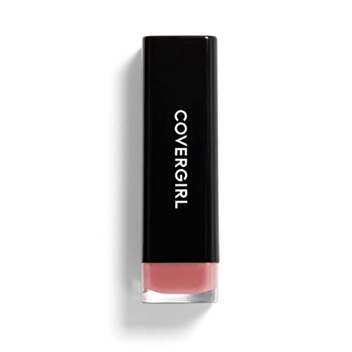 COVERGIRL Exhibitionist Lipstick Cream, Decadent Peach 280, Lipstick Tube 0.123 OZ (3.5 g)