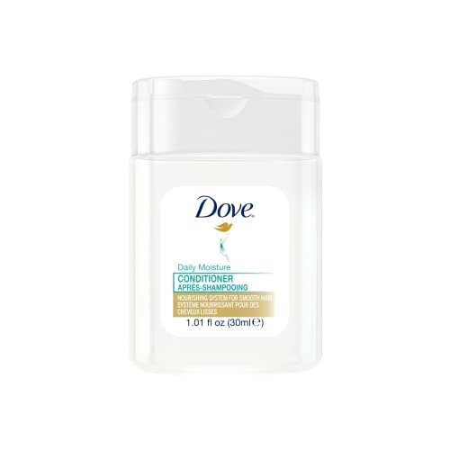 Dove mini 1oz (30 ml) Daily Moisture Conditioner Bottles for Hotels, Motels, Hospitality and Travel Use - Case of 192
