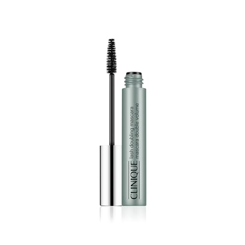Clinique Lash Doubling Mascara | Length, Defining + Safe for Sensitive Eyes, Black, 1 Fl Oz
