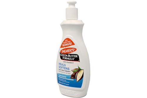Palmers Cocoa Butter Lotion With Vitamin-E 17 Ounce Bonus (500ml) (Pack of 2)