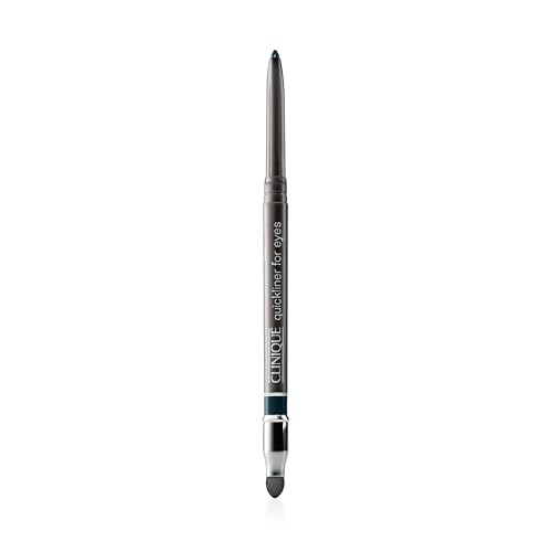 Clinique Quickliner For Eyes Eyeliner Pencil | Water Resistant, Smudge Resistant + Safe For Sensitive Eyes, New Black, 1 Count
