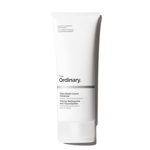 The Ordinary Glycolipid Cream Cleanser, Gentle Makeup Removal with Plant-Derived Glycolipid Agents, 5.1 Fl Oz