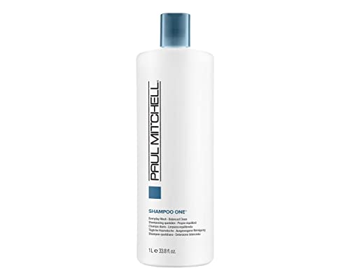 Paul Mitchell Shampoo One, Cleanses + Balances Moisture, For All Hair Types, 33.8 fl. oz.