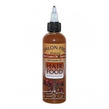 Salon Pro Hair Food, Carrot Oil Formula with Jojoba Oil, 4 Ounce
