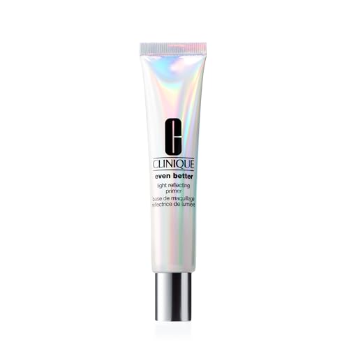 Clinique Even Better Light Reflecting Face Primer With Vitamin C + Hyaluronic Acid For All Skin Types | Hydrating, Lightweight + Illuminating Finish, 1 Fl Oz