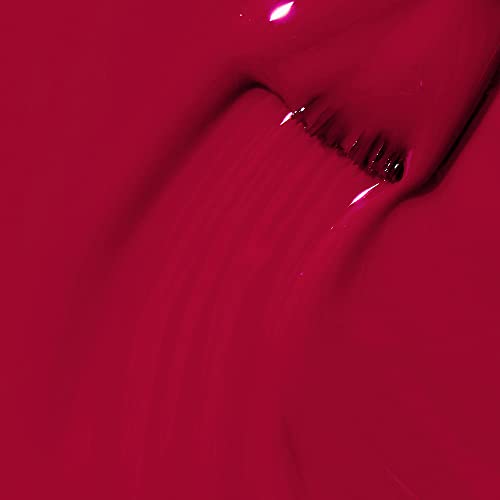 OPI Nail Lacquer, Red-Veal Your Truth, Red Nail Polish, Fall Wonders Collection, 0.5 fl oz