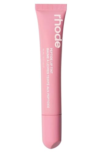 Rhode Peptide Lip Tint, Sheer Color and Hydrating Finish, 3 fl oz, 10ml (Ribbon)