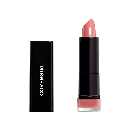 COVERGIRL Exhibitionist Lipstick Cream, Decadent Peach 280, Lipstick Tube 0.123 OZ (3.5 g)