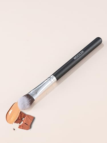 MOGILAN Concealer Brush Under Eye Kitten Paw Makeup Brush Soft Synthetic Bristles for Liquid Cream Powder Eye Concealer Eyeshadow Blending,Covers Blemishes,Imperfections & Dark Circles Face Brush 273