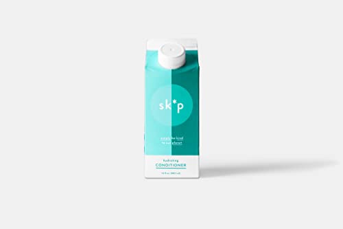 sk*p Hydrating Conditioner | Microbiome Balancing Conditioner for All Hair Types, Color and Keratin Safe, Clean Ingredients, Cruelty Free, Recyclable Packaging