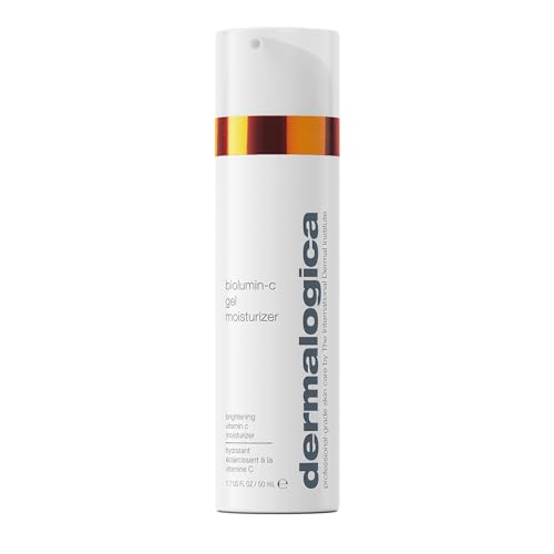 Dermalogica Biolumin-C Gel Moisturizer, Face Moisturizer with Hyaluronic Acid and Vitamin C - Boosts Radiance, Brightens, Provides Weightless Hydration, 1.7 Fl Oz