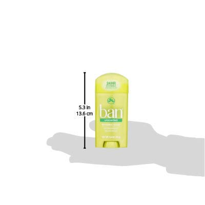 Ban Antiperspirant Deodorant Invisible Solid 2.6 oz