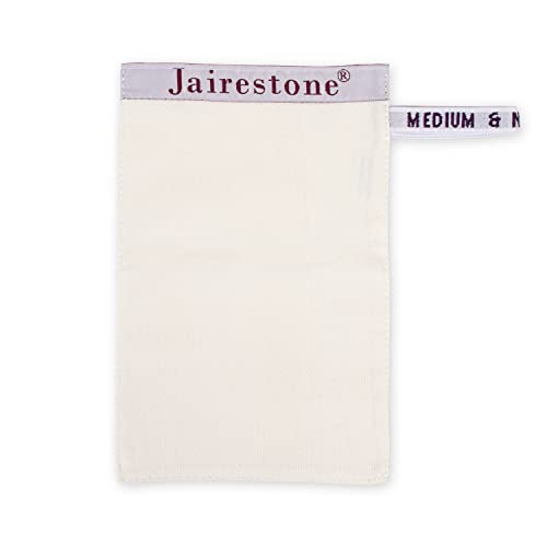 Jairestone Silk Exfoliating Mitt for Body - Deep Body Scrubber & Dead Skin Remover - Premium Kese Glove for Shower & Spray Tan Removal - Effective Exfoliator for Smooth, Glowing Skin