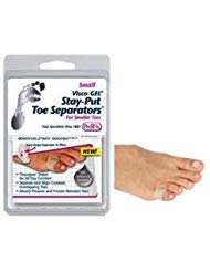 PediFix Visco-GEL Stay-Put Toe Separators for Smaller Toes (Small)