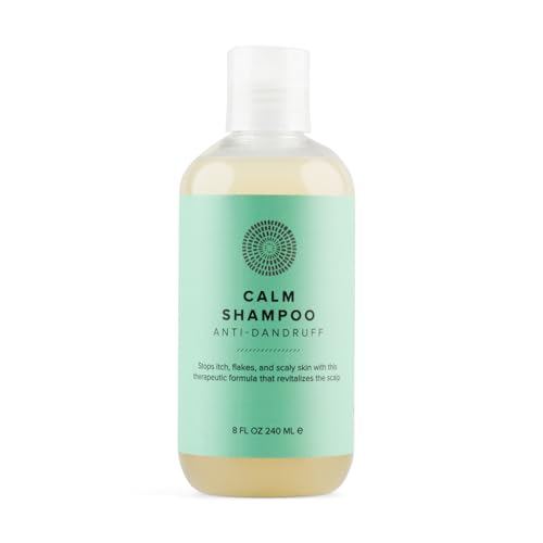 Hairprint Calm Anti-Dandruff Shampoo | Mildest Formula for Scalp Health | Contains White Willow Bark & Plant Oils | Addresses Malassezia & Reduces Dandruff | Dye-Free and Non-Toxic Formula (8 Fl Oz)