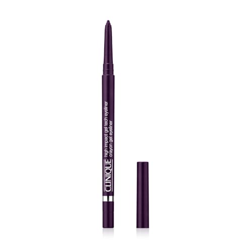 Clinique High impact Gel Tech Eyeliner | Waterproof, Smudge Resistant + Safe For Sensitive Eyes, Sparkling Amethyst