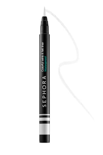SEPHORA Collection Colorful Wink-It Felt Tip Liquid Waterproof Eyeliner - 05 Bone White - 0.019 oz/ 0.55 mL