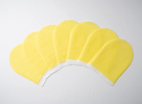 QuinoSpa Body Recipe Body Peeling Scrub Pad 7 Scrub Pads in Zipper Pouch with CICA | Vitamin C | Honey | Collagen | PHA | Hyaluronic Acid | Korean B