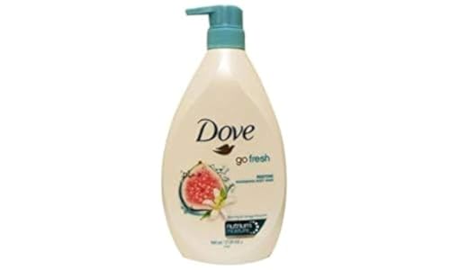Dove Body Wash With Pump 27.05oz (800ML) (Blue Fig & Orange)