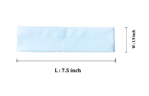 Zapire 12 Packs Headbands Women Hair Bands Stretchy Hairband Soft Head Wrap Beauty Elastic Headbands For Women Hair Accessories For Girl Women Head BandsË†12 Packs