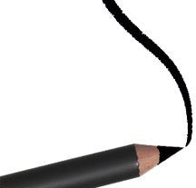 Jet Black : Jolie Cosmetics Slim Eye Pencil Liner - Soft, Creamy Formula (Jet Black)