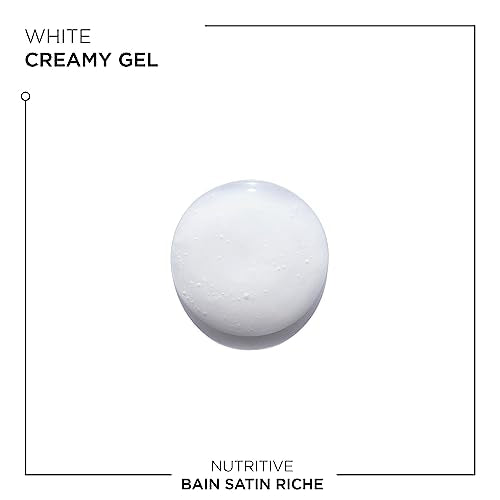 KÉRASTASE Nutritive Bain Satin Riche Shampoo, Cleanses & Strengthens Against Dryness, Adds Softness, Shine & Nourishment with Plant-Based Proteins & Niacinamide for Medium to Thick to Dry Hair