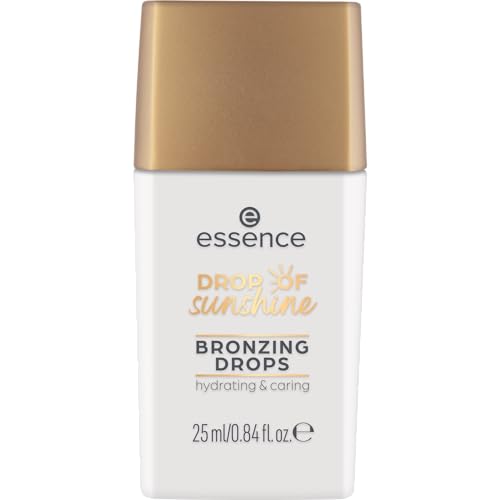 essence | Drop of Sunshine Bronzing Drops | Lightweight, Buildable, Hydrating Healthy Glow, Multi-Use Formula | Vegan & Cruelty Free