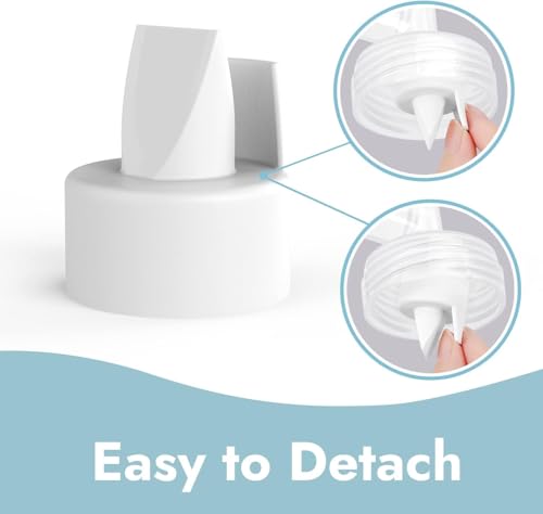 [12-Count] Papablic Pump Parts Compatible with Spectra S1, S2 and 9 Plus, Incl 8-Count Duckbill Valves for Spectra and Medela Pump in Style, 4-Count Silicone Membrane for Spectra Backflow Protector