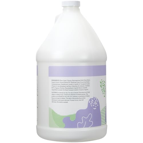 Ginger Lily Farms Botanicals Soothing Butter Lotion for Dry Skin, 100% Vegan & Cruelty-Free, Lavender Chamomile Scent, 1 Gallon Refill (128 fl oz)