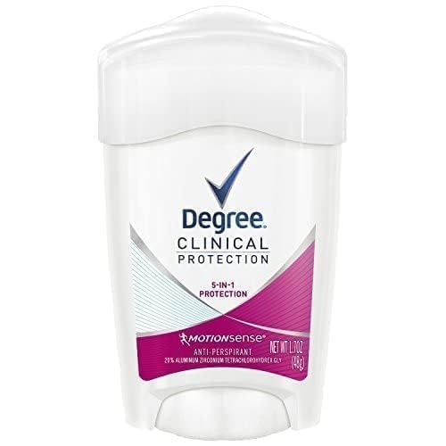 Degree Women Clinical Antiperspirant Deodorant Cream, 5 in 1 1.7 oz