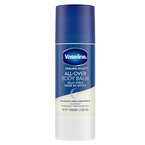 Vaseline Body Balm Stick For Dry Skin Relief Unscented Targeted Healing for Hard-to-Reach Spots 1.4 oz