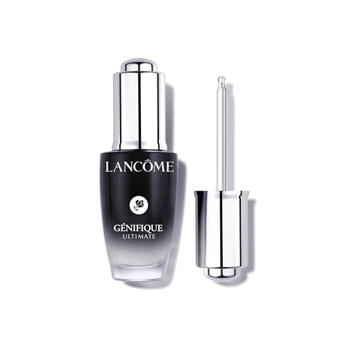 Lancôme Génifique Ultimate Dual Recovery Face Serum- Anti-Aging Serum Visibly Improves Fine Lines, Rough Texture, Plumpness and Even Skintone - with Beta Glucan and, Hyaluronic Acid - 0.67 Fl Oz
