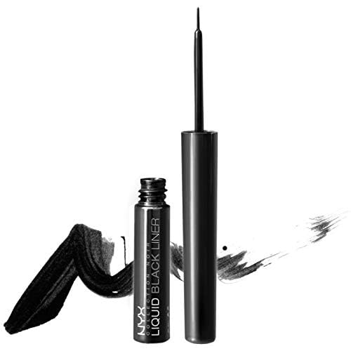 NYX Cosmetics Collection Noir Liquid Liner, Black, 0.123 Ounce