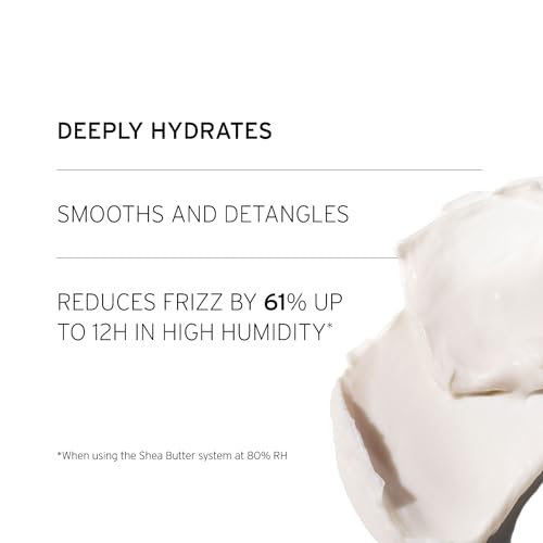 FEKKAI Shea Butter Shampoo (8.5 oz) + Conditioner (8.5 oz) - Improves Moisture, Softness & Shine - Reduces Frizz by 61% Up to 12H - Free of Sulfates, Parabens, Phthalates - Vegan, Cruelty-Free