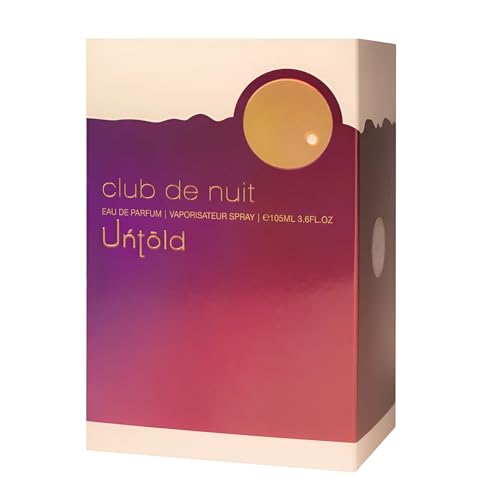 Armaf Club De Nuit Untold for Men Eau de Parfum Spray, 3.6 Ounce